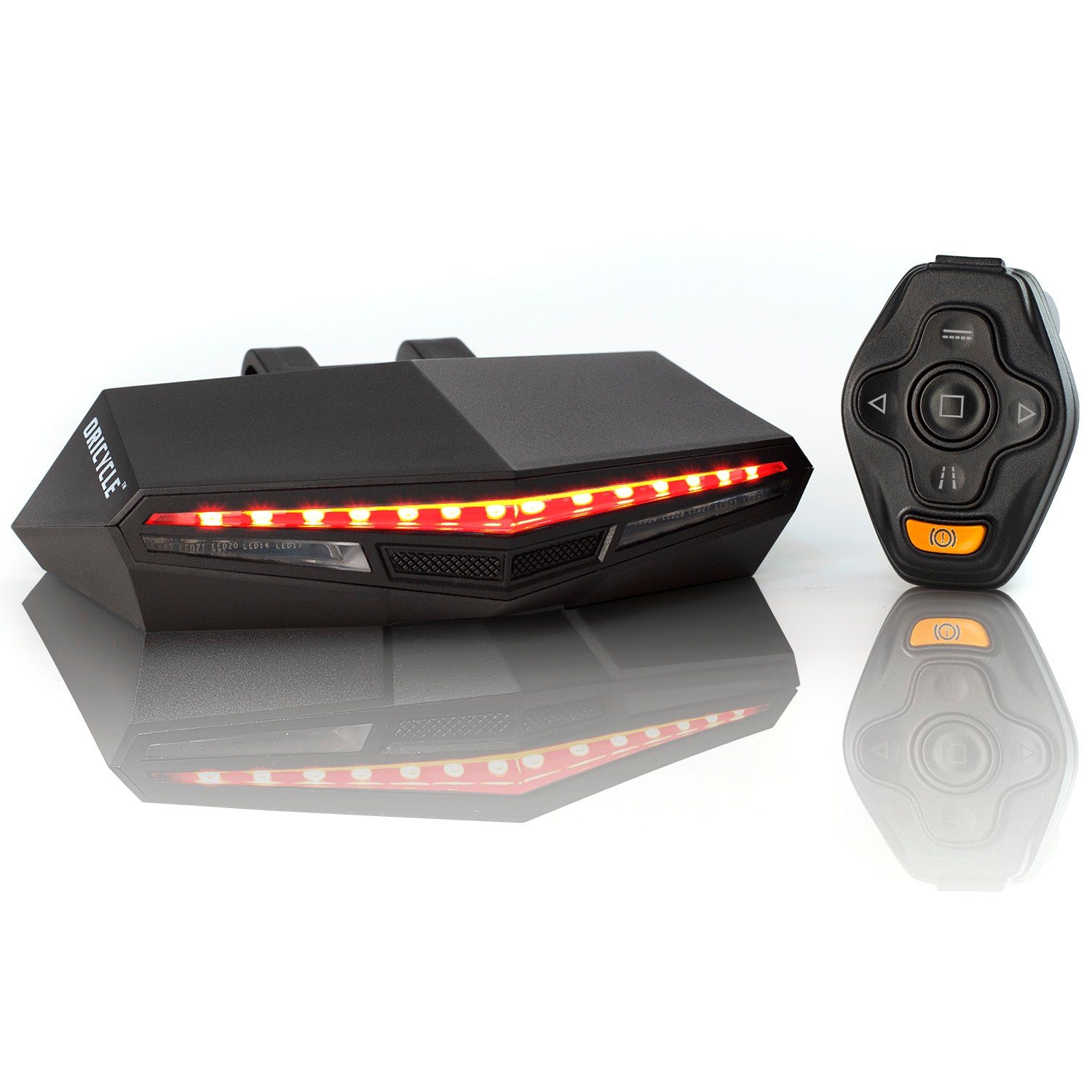 Oricycle C2 Rear Bike Light with Indicator & Virtual Lane