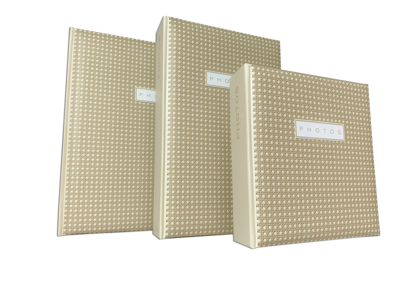 Profile Boho Rattan Slip-In Photo Album 4x6