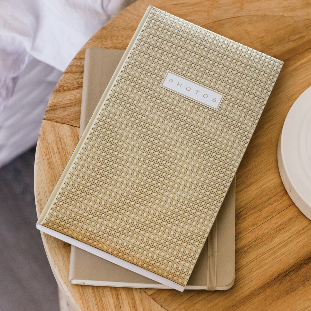 Profile Boho Rattan Slip-In Photo Album 4x6