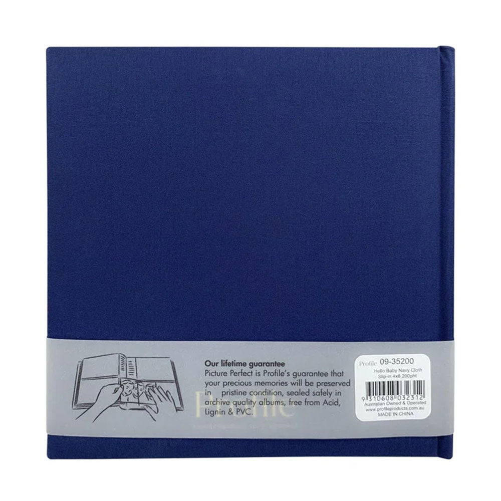 Profile Hello Baby 4x6 Slip-In Photo Album