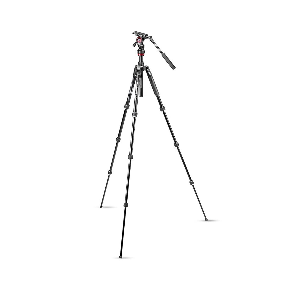 Manfrotto Befree Live Fluid Video Head Aluminiumminum Twist Tripod