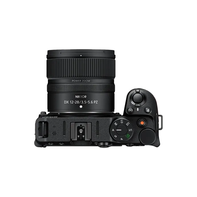 Nikon Z 30 Mirrorless Kit with Z DX 12-28MM F/3.5-5.6 PZ VR Lens - GearUp New Zealand  - Top view