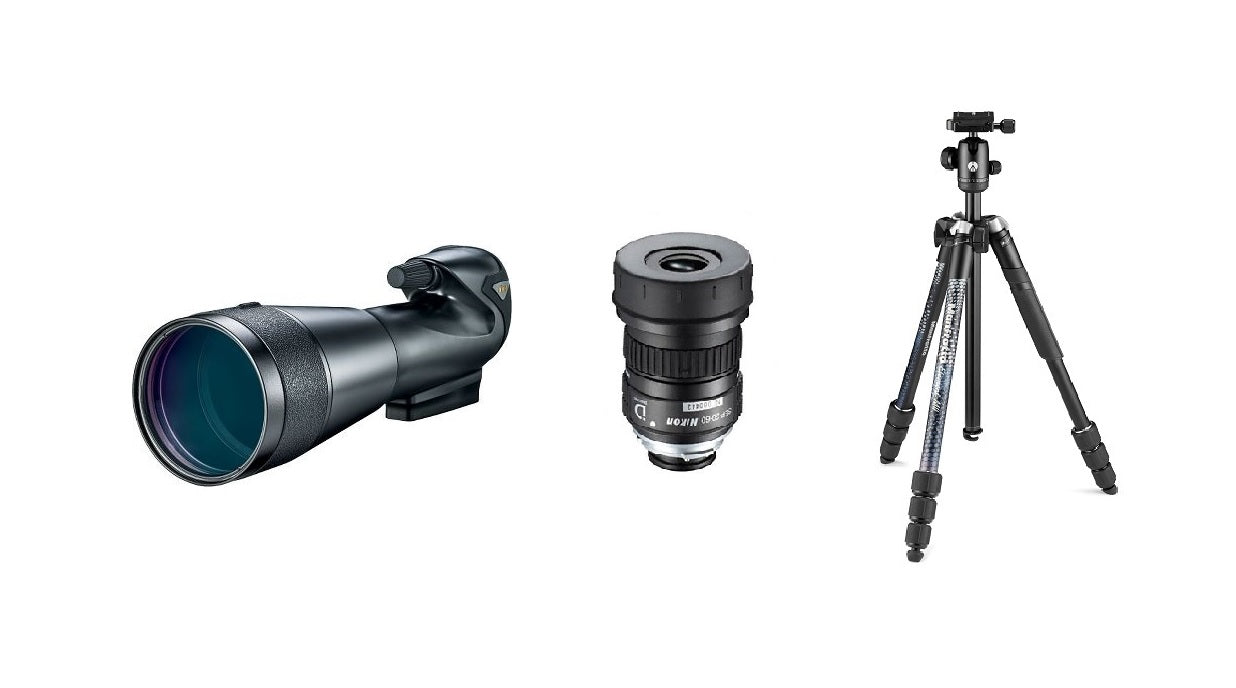 Nikon Prostaff 5 82A Fieldscope Tripod Bundle