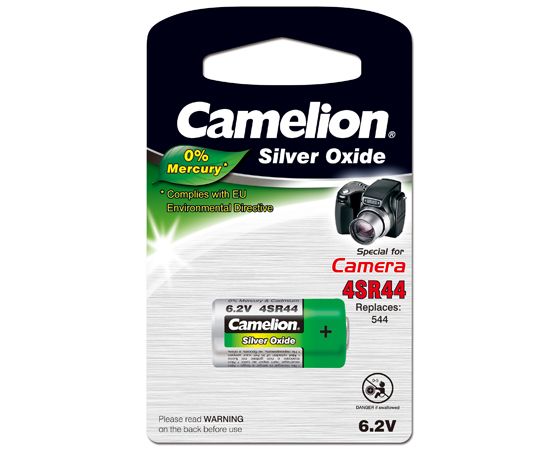 Camelion 4SR44 6.2V Silver Oxide 1 Pack