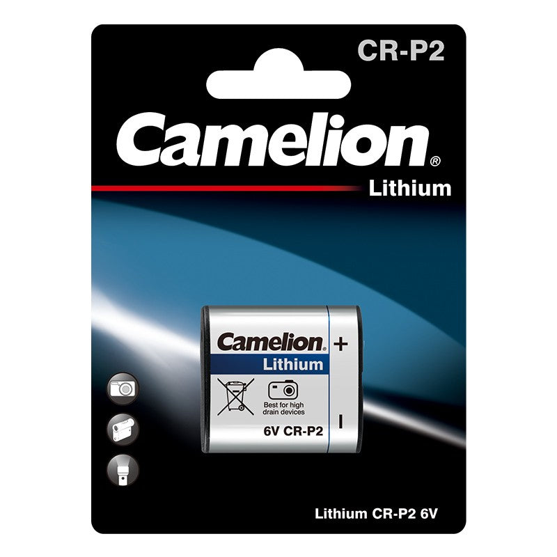 Camelion CR-P2 Lithium Battery 1 Pack