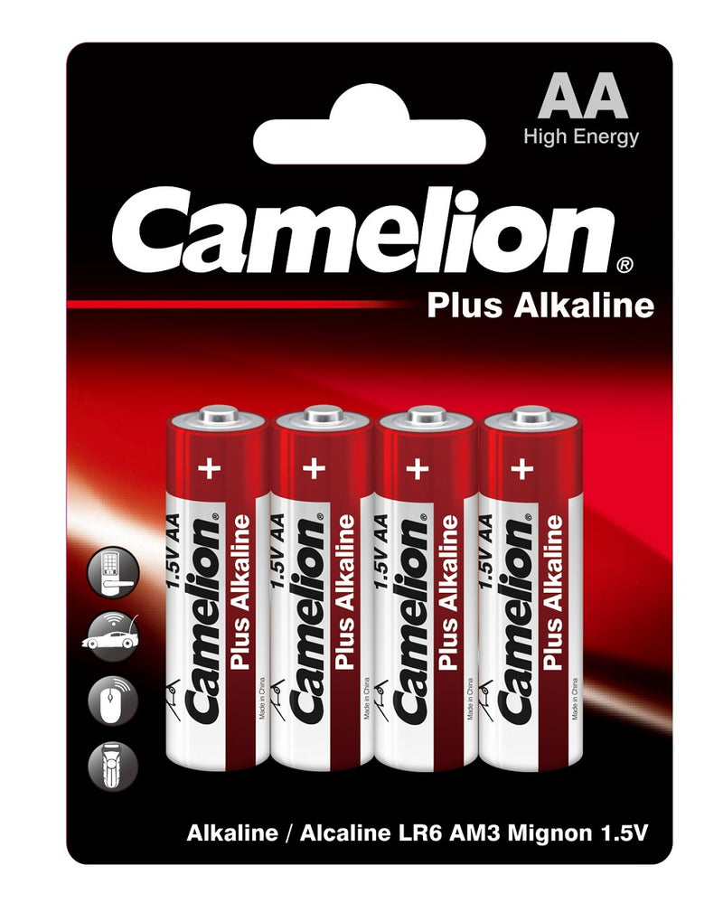 Camelion Plus Alkaline AA 4 Pack