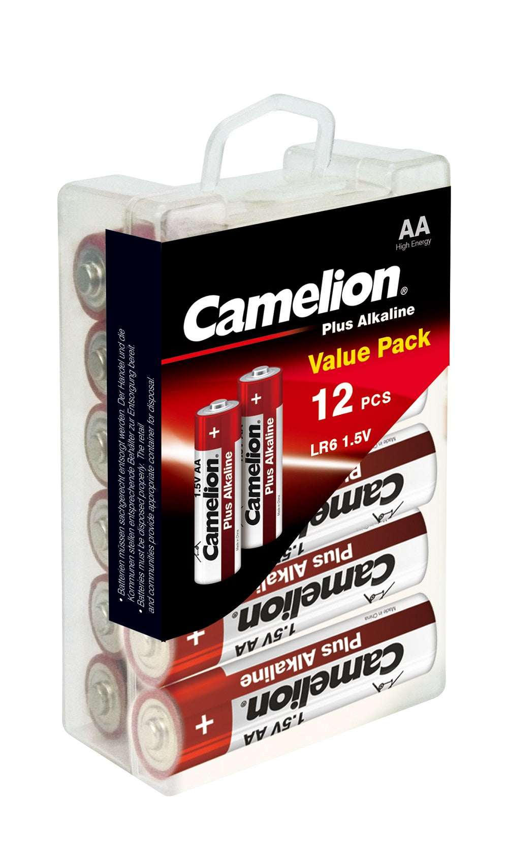 Camelion Plus Alkaline AA 12 Pack