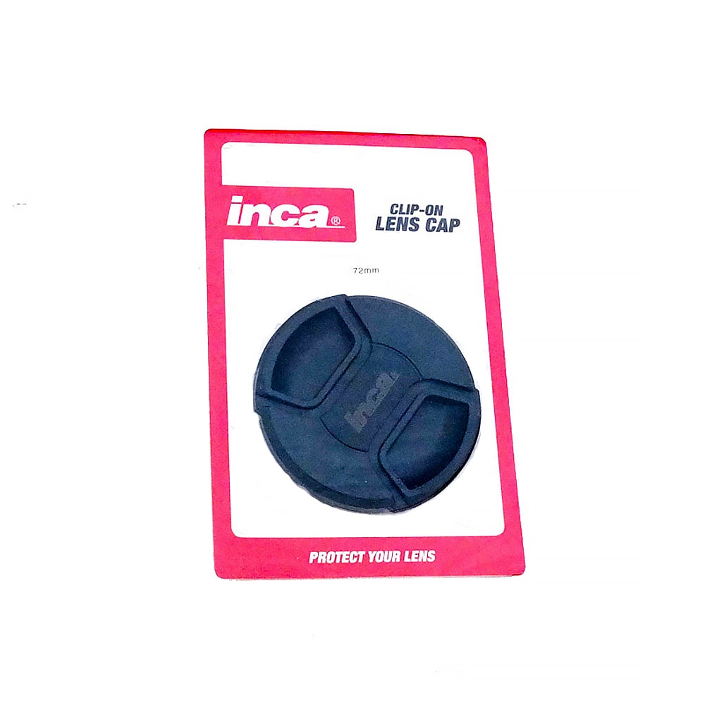 Inca 72mm Lens Cap Clip on