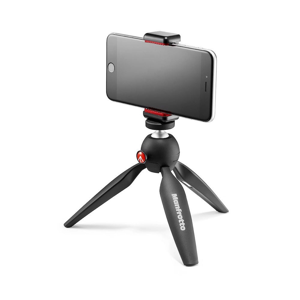 Manfrotto Pixi Mini Tripod with Universal Smartphone Clamp