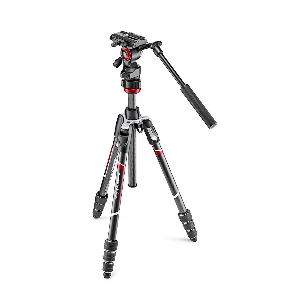 Manfrotto Befree Live Fluid Head with Carbon Twist Tripod