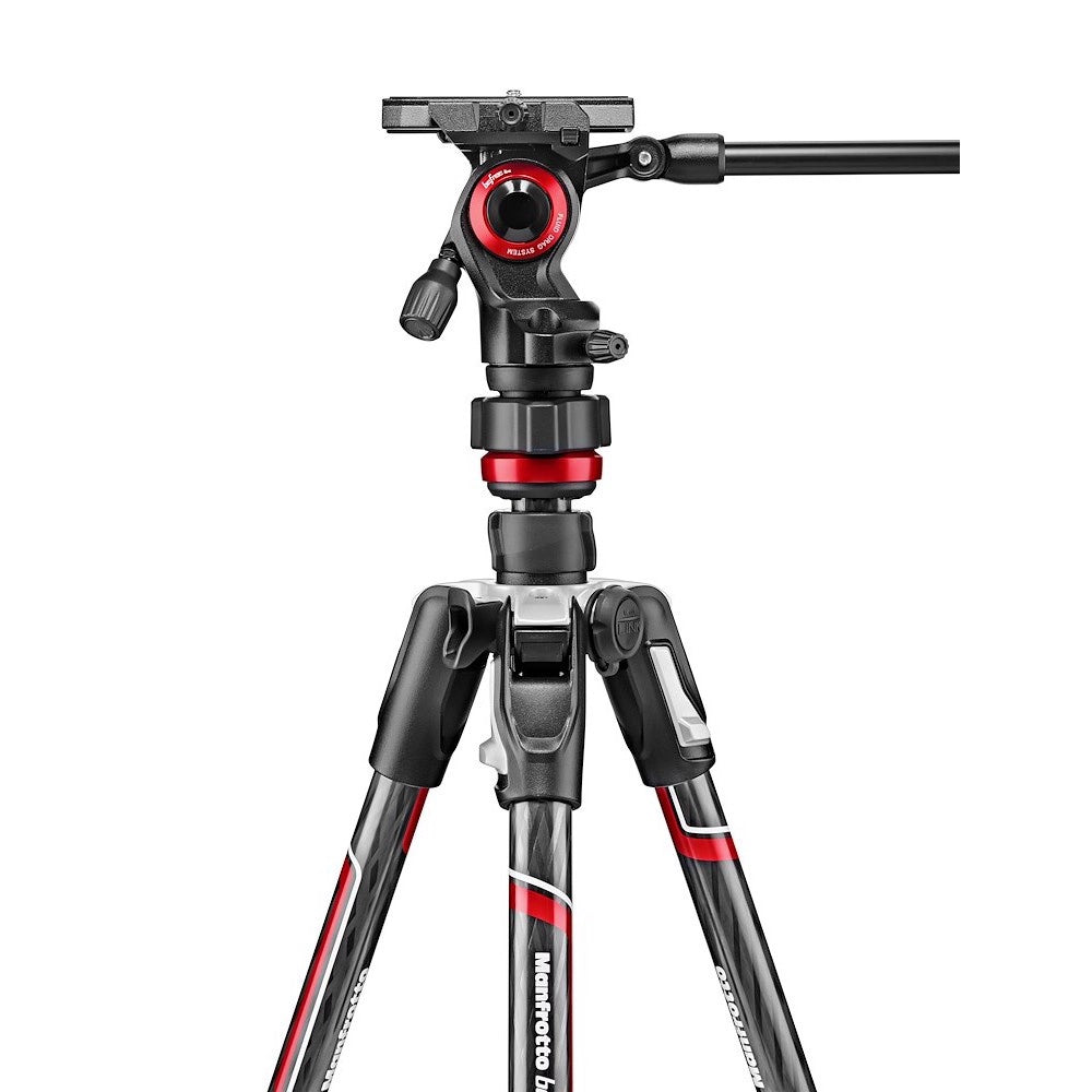 Manfrotto Befree Live Fluid Head with Carbon Twist Tripod