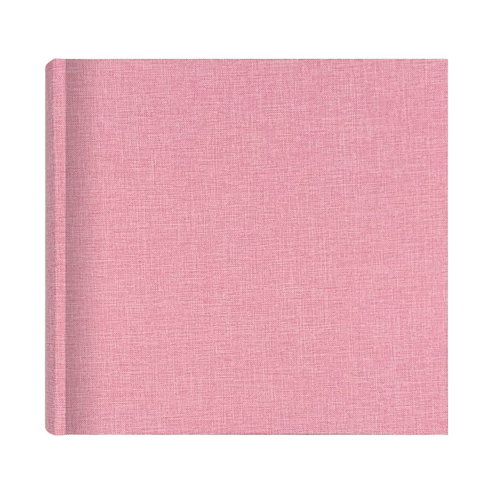 Profile PLUSH Linen Pink 4x6 Slip-In Photo Album