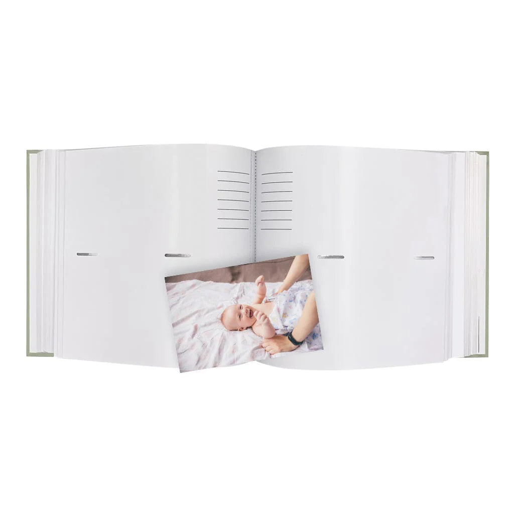 Profile PLUSH Linen Sage 4x6 Slip-In Photo Album