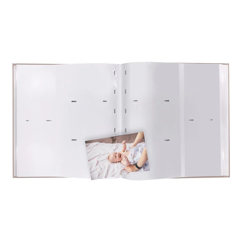 Profile PLUSH Linen Moss 4x6 Slip-In Photo Album