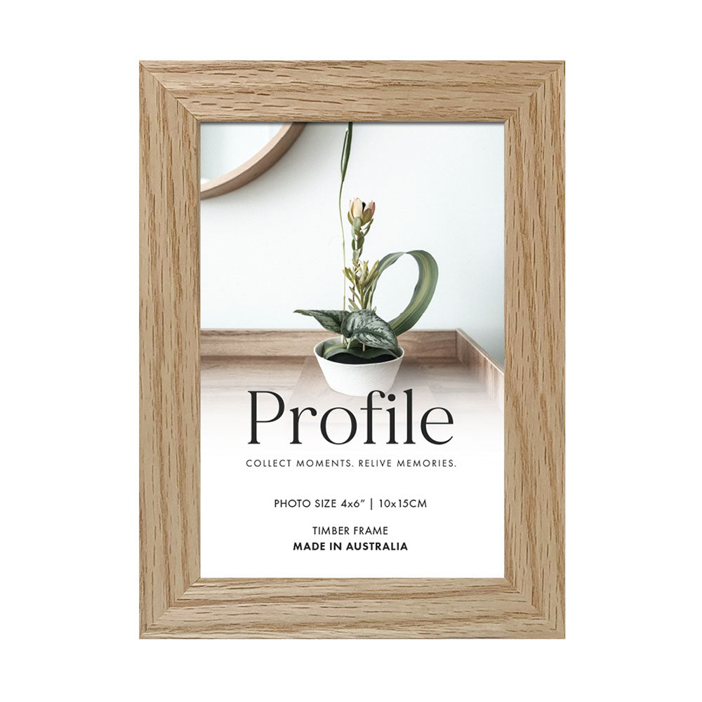 Profile Elegant Timber Photo Frame Natural Oak