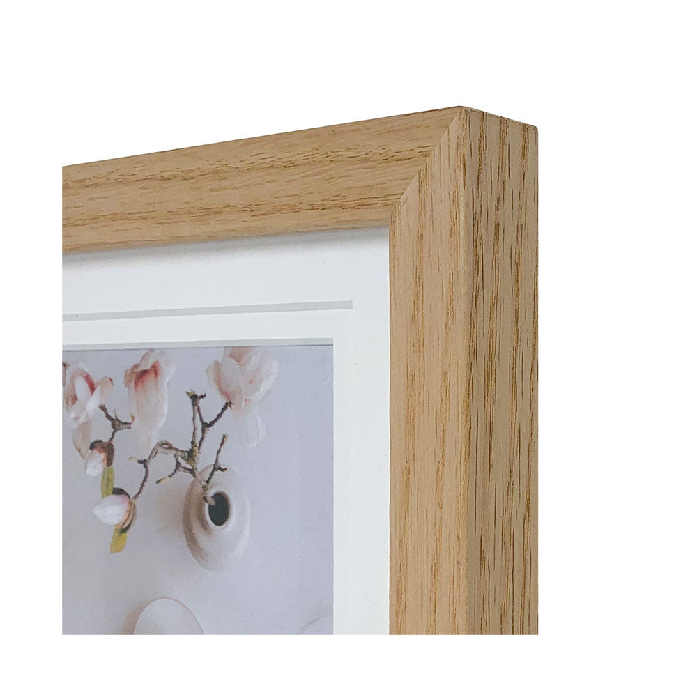 Profile Elegant Timber Photo Frame Natural Oak 8x16/4x6 3PH