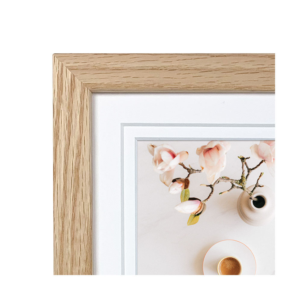 Profile Elegant Timber Photo Frame Natural Oak