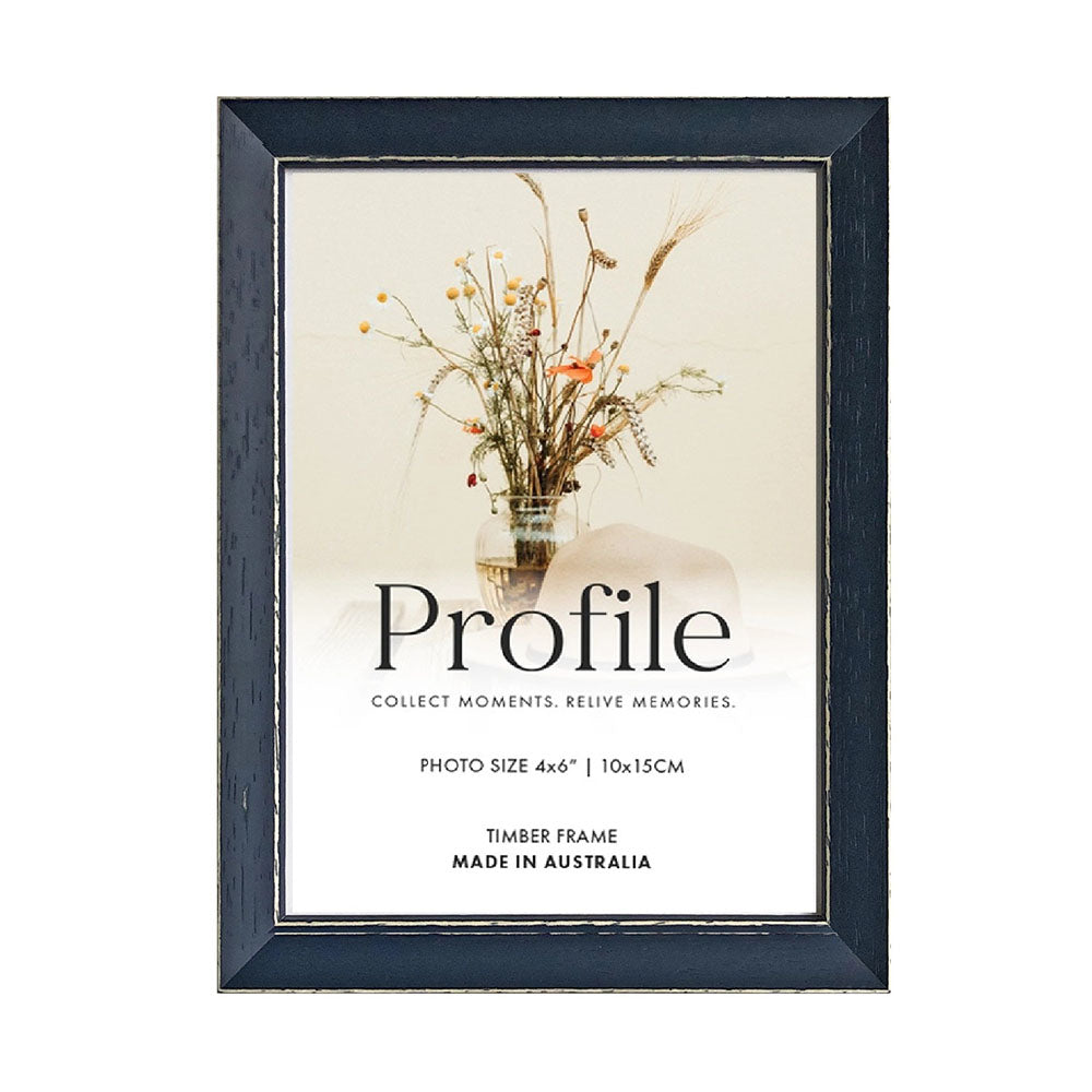 Profile Amalfi Timber Photo Frame Navy 5x7