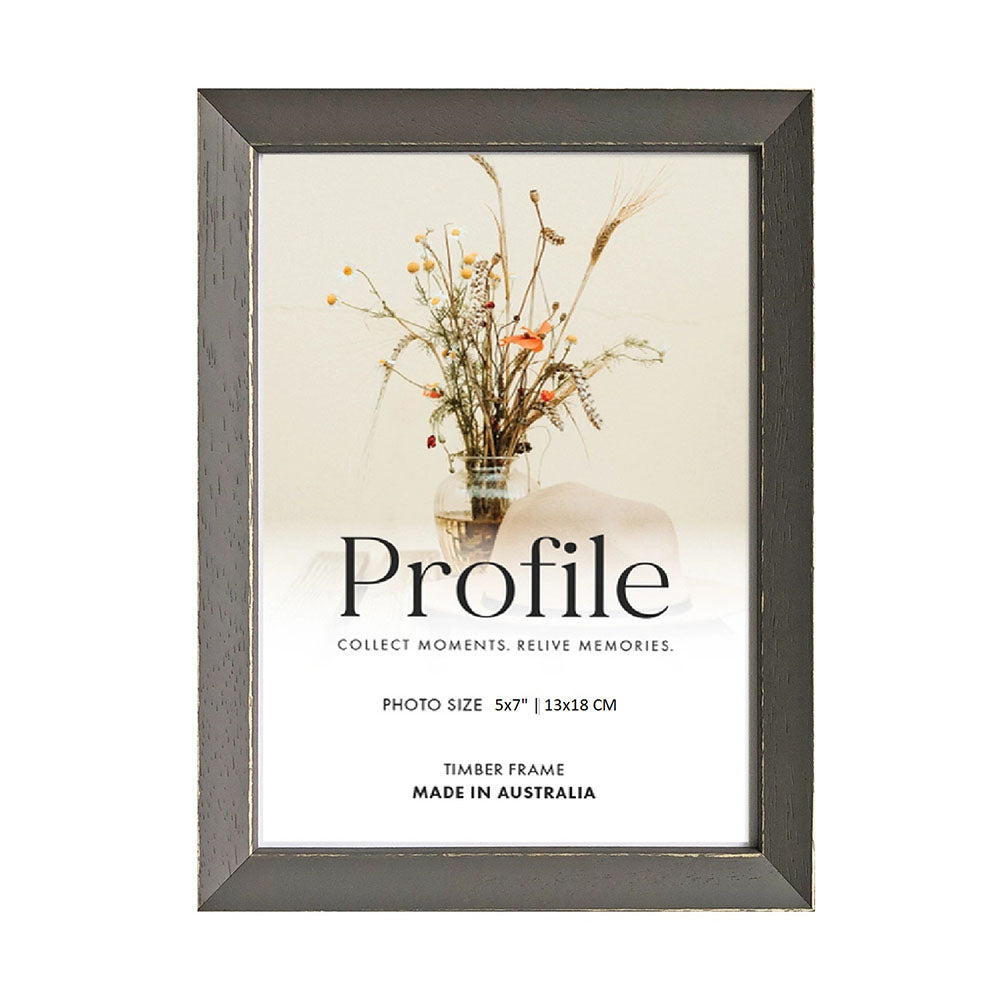 Profile Amalfi Timber Photo Frame Grey