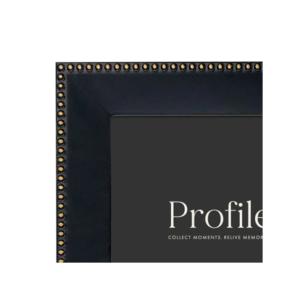 Profile Noble Black Rose Gold Metal Photo Frame