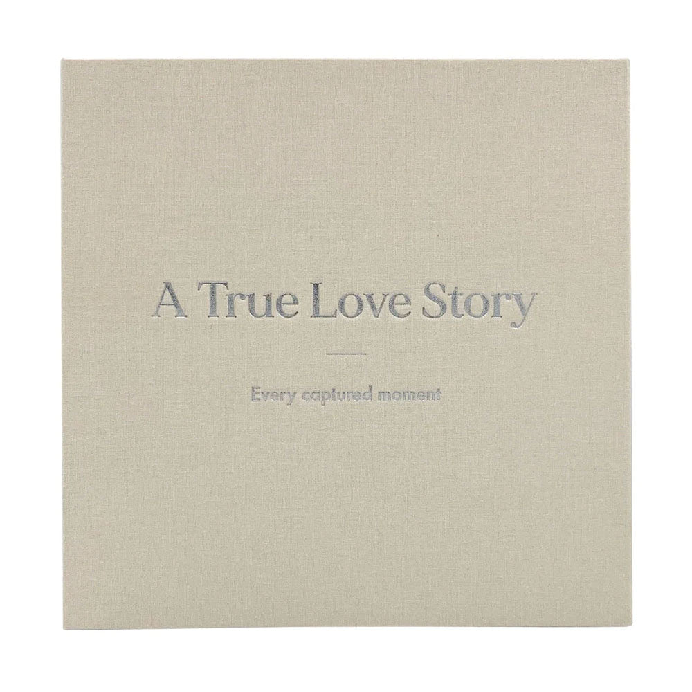 Profile "A True Love Story" Drymount Display Photo Album