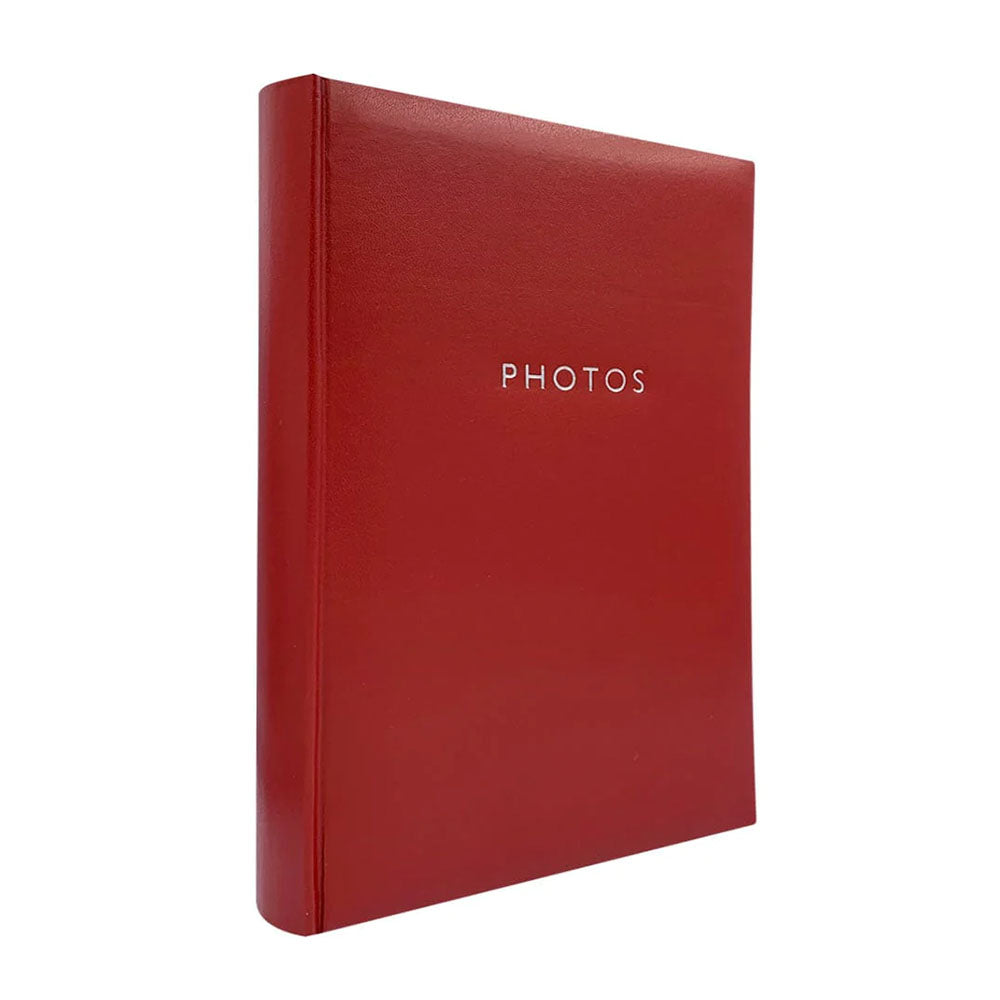 Profile Glamour Red 4x6 Slip-In Photo Album