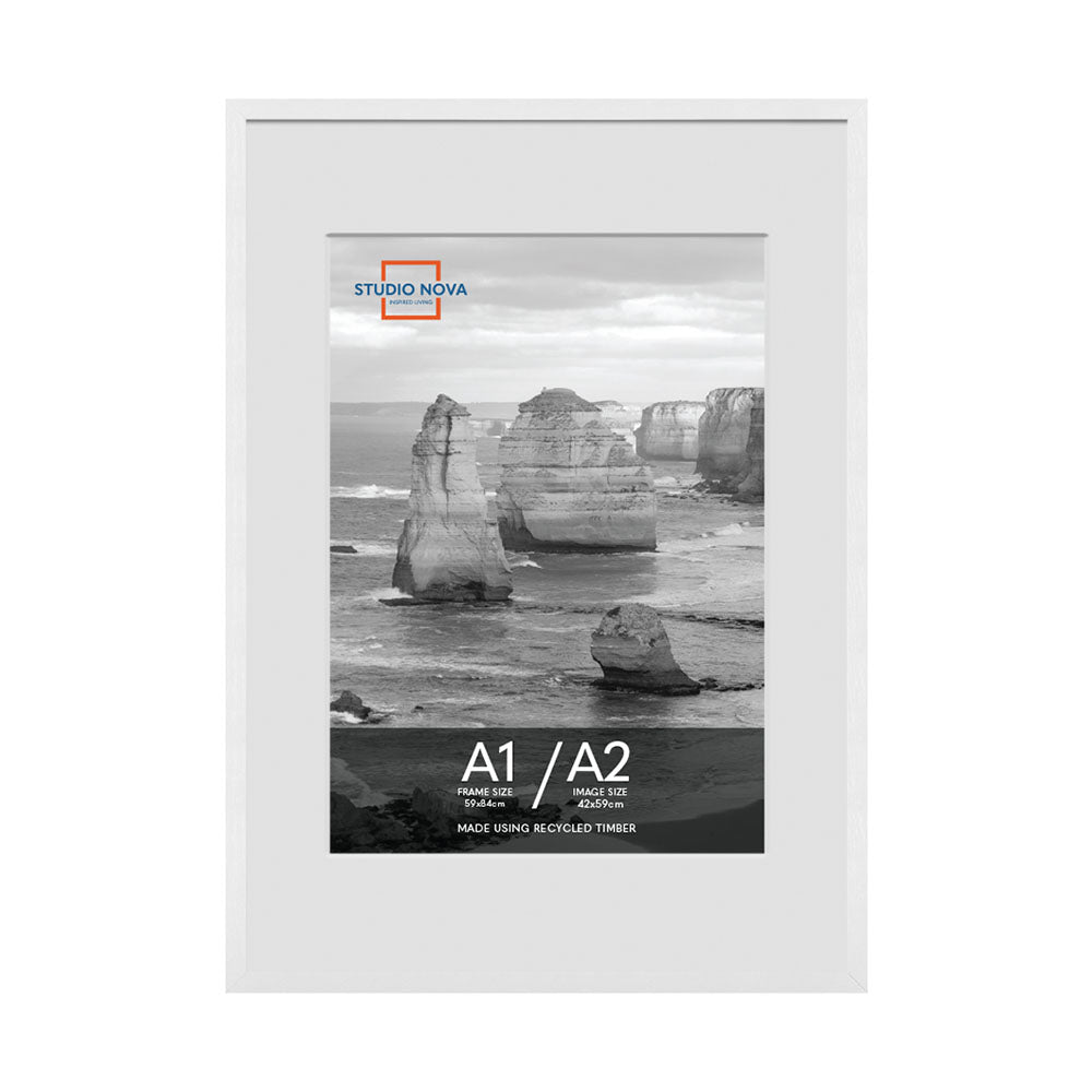 Studio Nova Home Basics Picture Poster Frame White