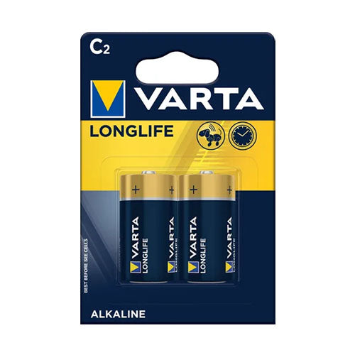 Varta Alkaline Longlife C 2 Pack