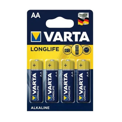Varta Alkaline Longlife AA 4 Pack