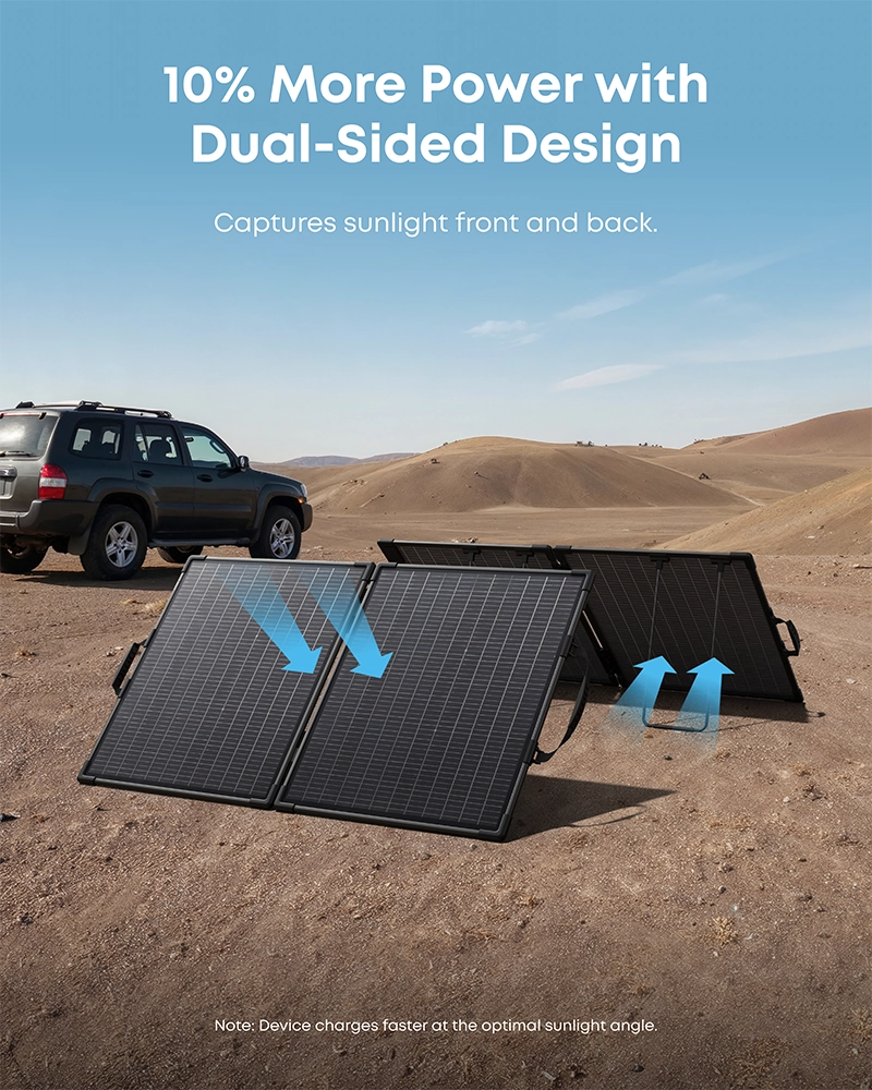 Anker SOLIX PS100 Bifacial Portable Solar Panel (100W)