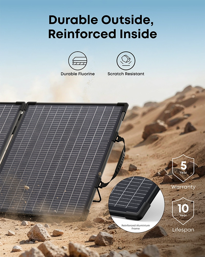 Anker SOLIX PS100 Bifacial Portable Solar Panel (100W)