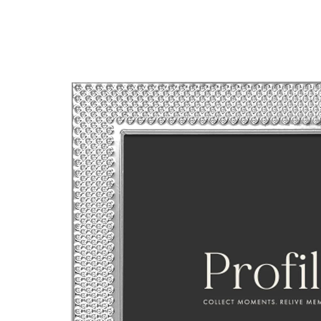 Profile Matrix Photo Frame Silver 5x7