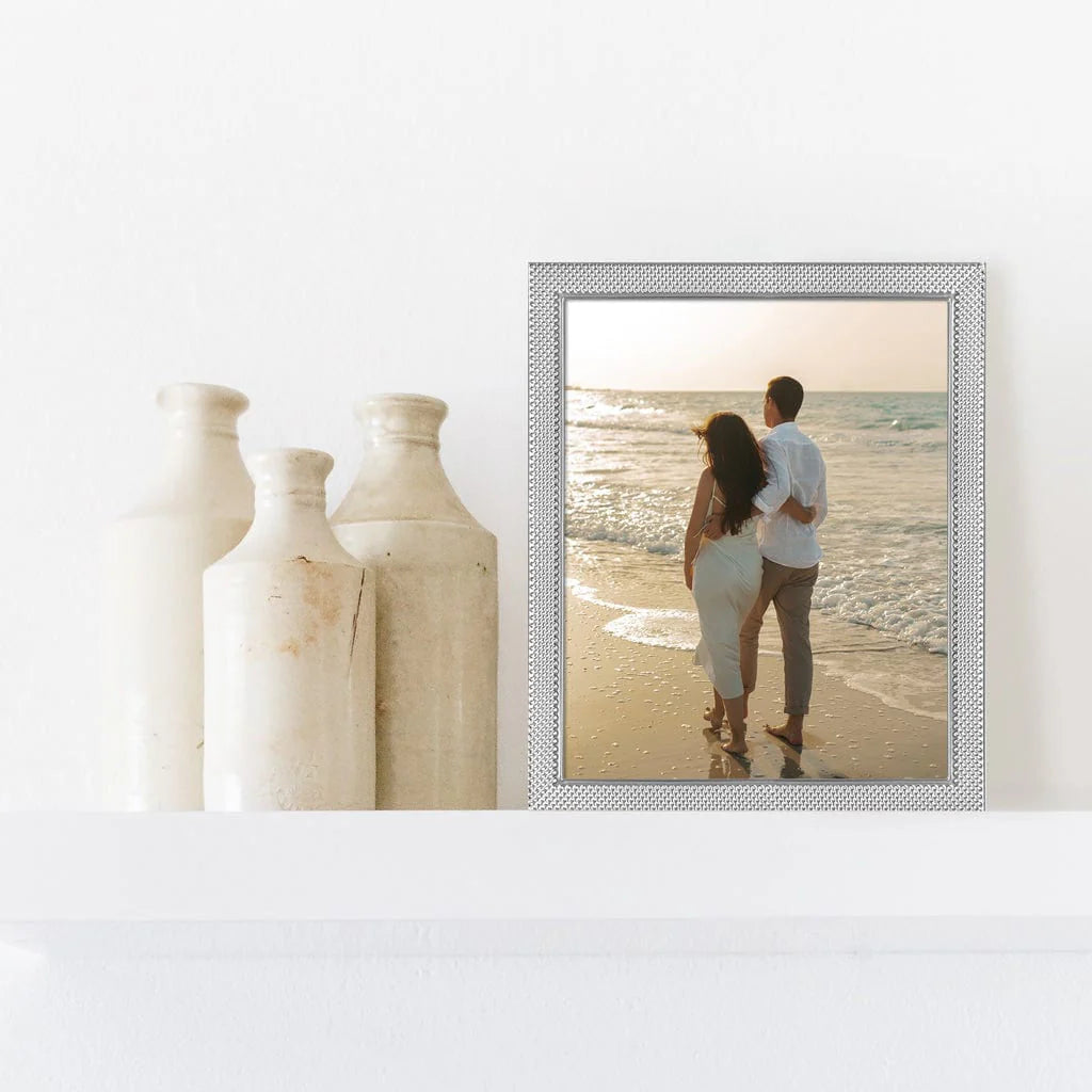 Profile Matrix Photo Frame Silver 5x7