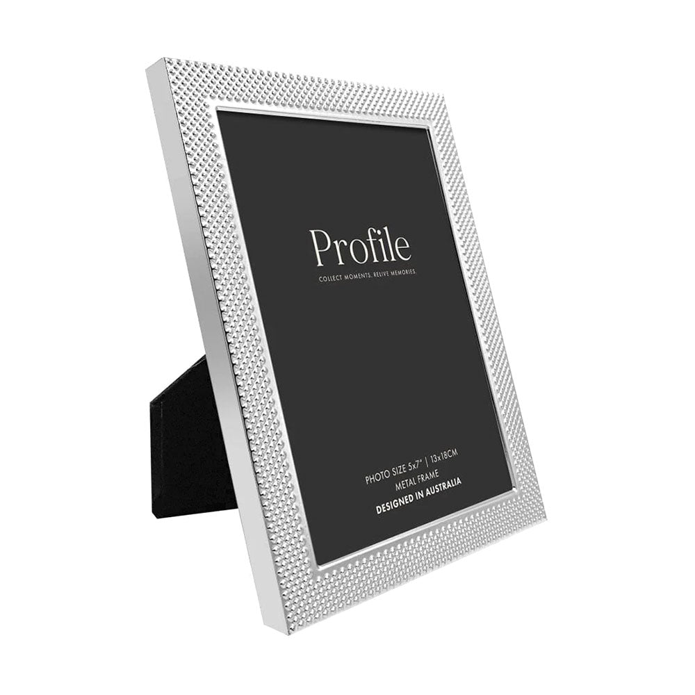 Profile Matrix Photo Frame Silver 4x6
