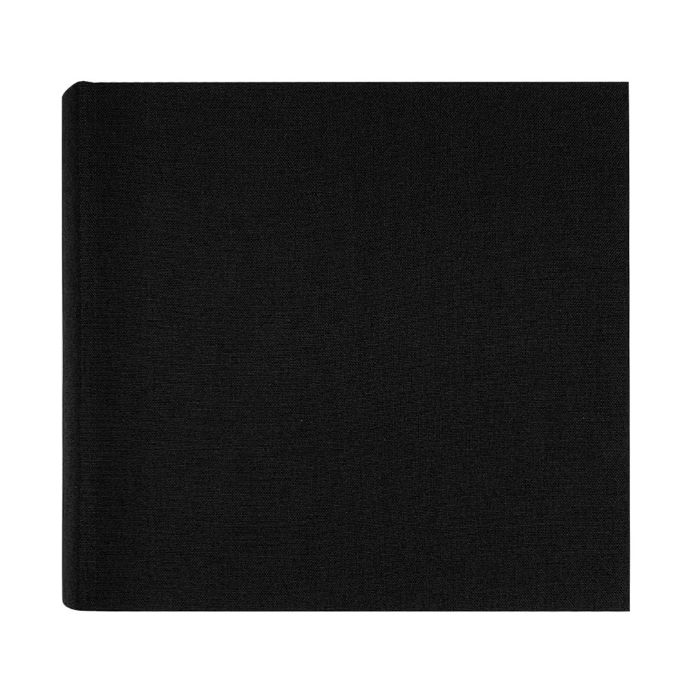 Profile PLUSH Linen Black 4x6 Slip-In Photo Album