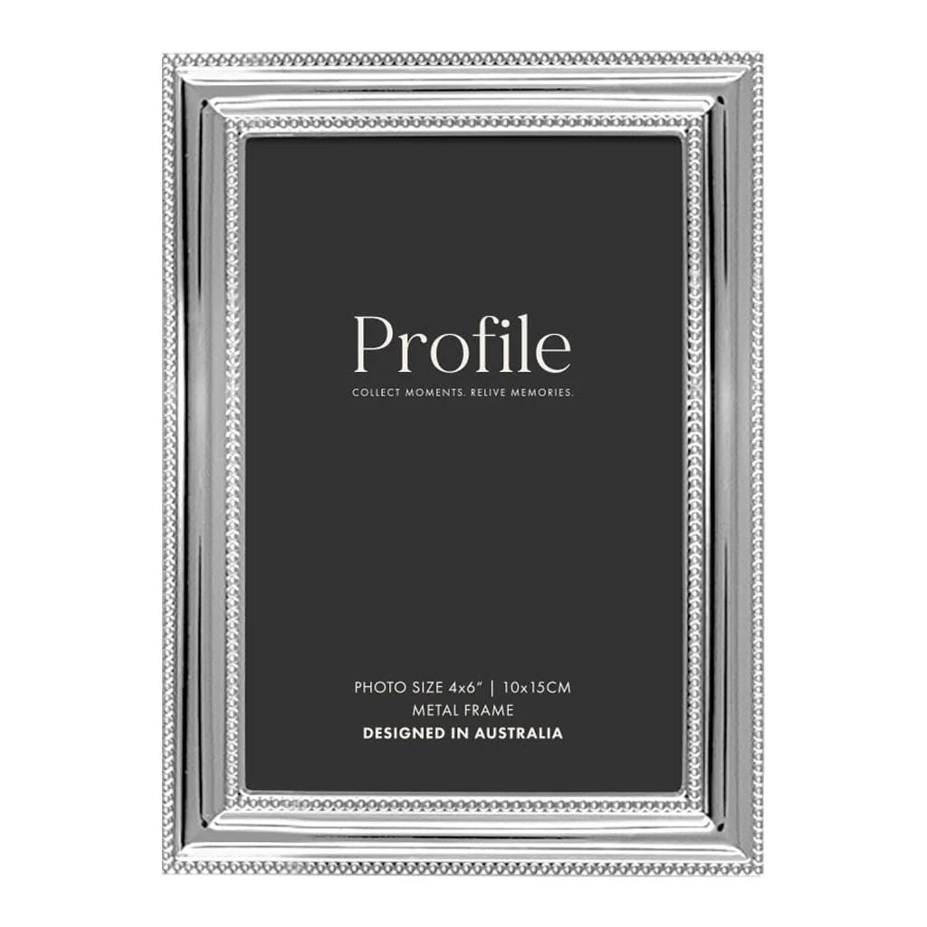 Profile Valentine Silver Metal Photo Frame