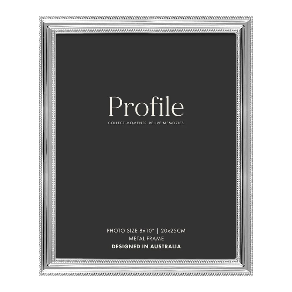 Profile Valentine Silver Metal Photo Frame