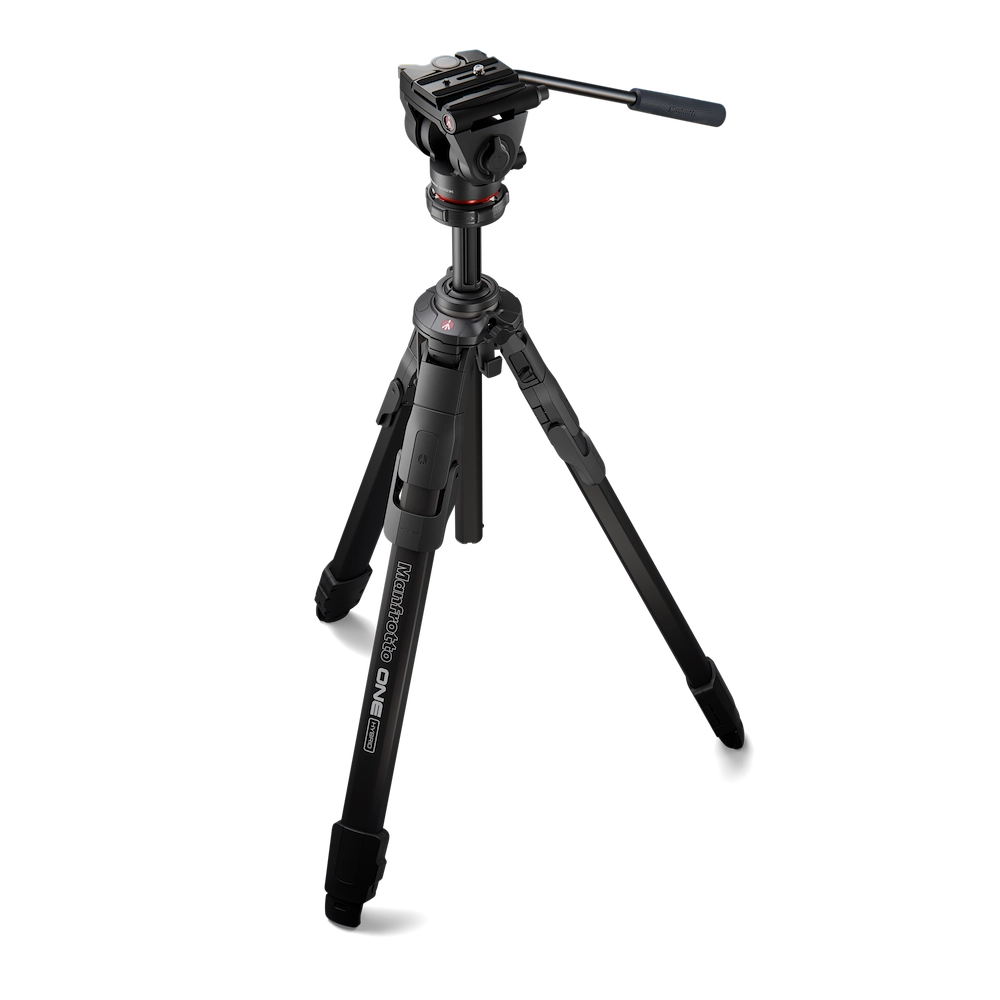 Manfrotto ONE aluminium Hybrid Tripod System w/Head
