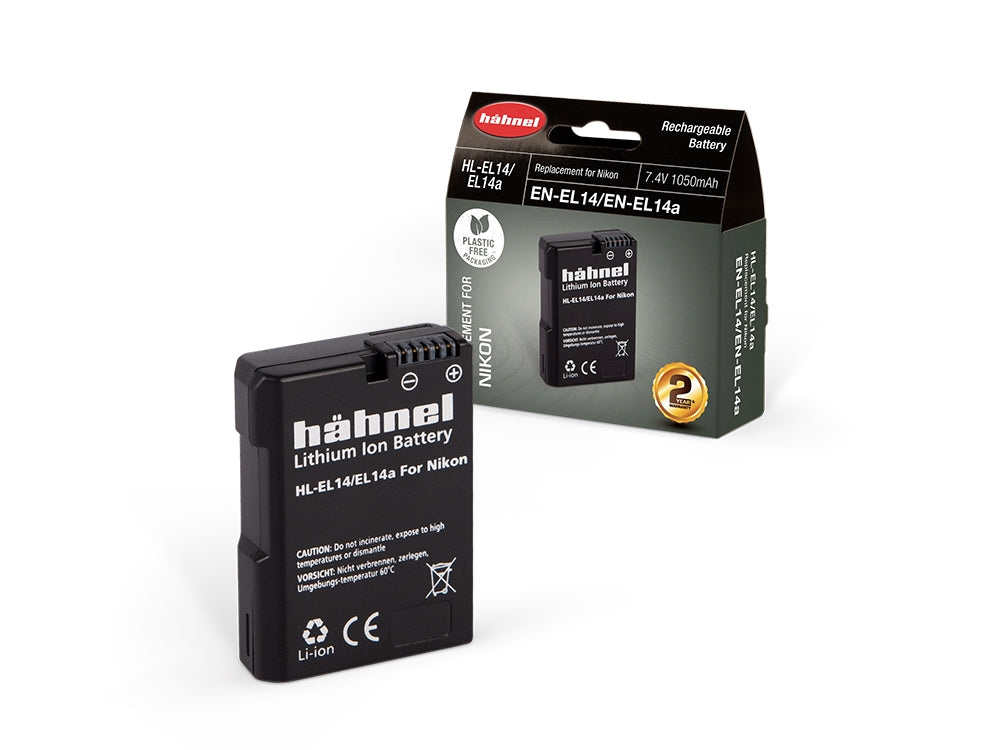 Hahnel HL-EL14 Nikon Compatible Battery EN-EL14 Single Pack