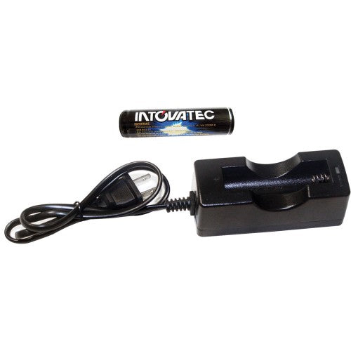 Tovatec 18650 Li-ion Battery & Charger