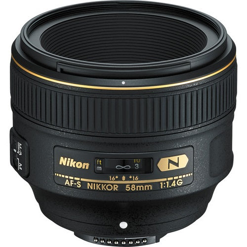 Nikon Nikkor AF-S FX 58mm F1.4G Lens
