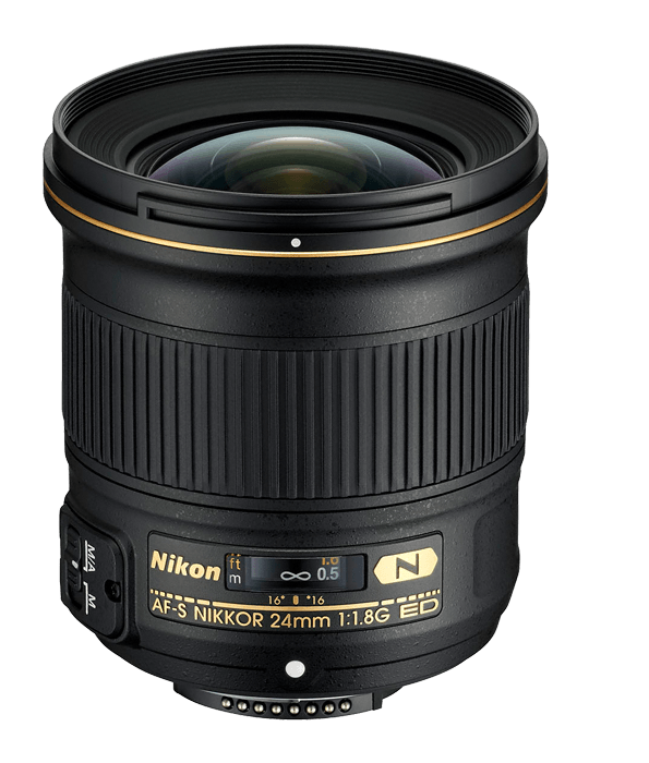 Nikon Nikkor AF-S FX 24mm F1.8G ED Lens