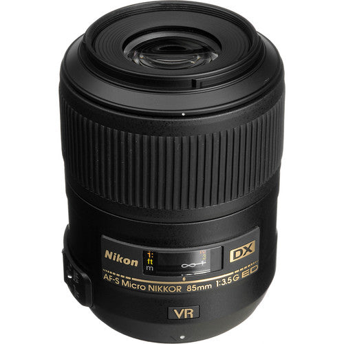 Nikon Nikkor AF-S DX 85mm F3.5G Micro ED VR Lens