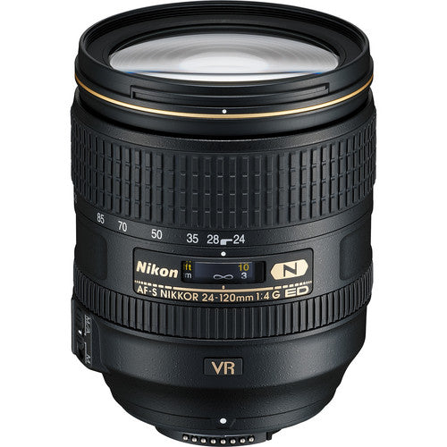 Nikon Nikkor AF-S FX 24-120mm F4G ED VR Lens
