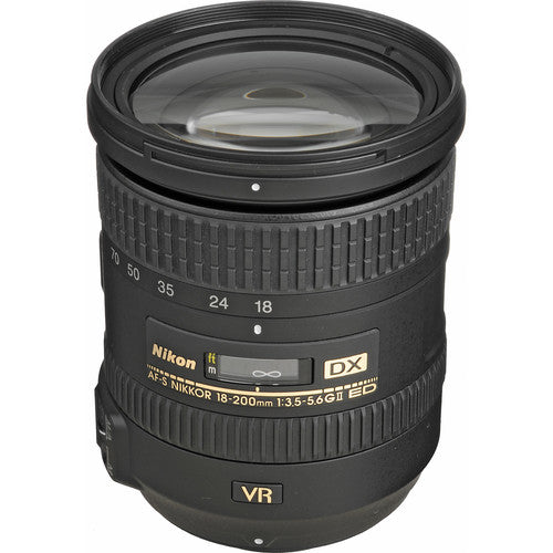 Nikon Nikkor AF-S DX 18-200mm F3.5-5.6G VR II Lens