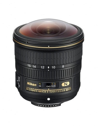 Nikon Nikkor AF-S FX 8-15mm F3.5-4.5E ED Fisheye Lens