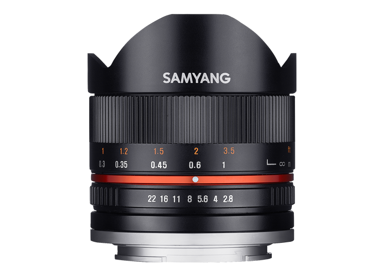 Samyang MF 8mm F2.8 UMC Fish-eye II