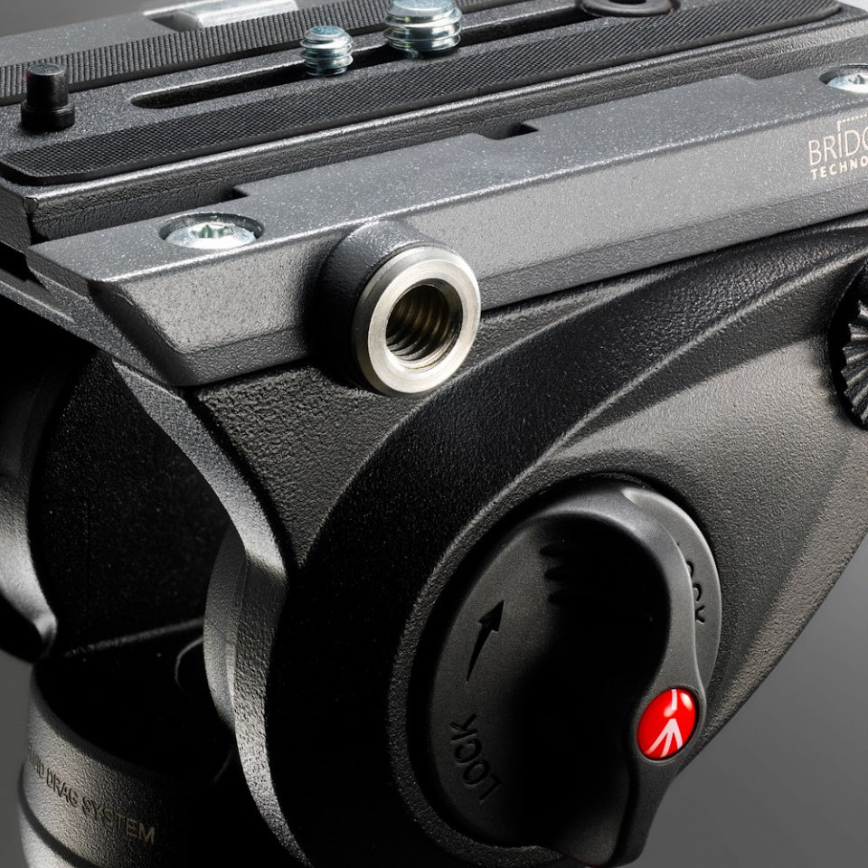 Manfrotto 500 Fluid Video Head with Flat Base