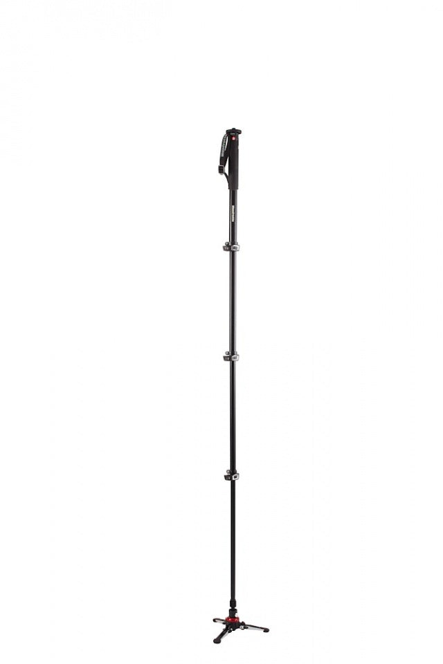 Manfrotto XPRO Aluminium Video Monopod with Fluidtech Base 4 Section