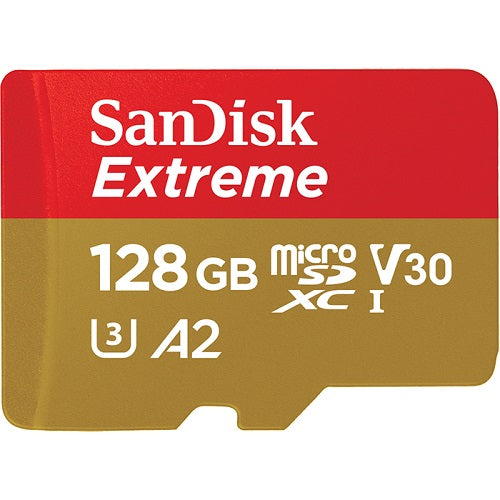 SanDisk Extreme UHS-I microSDXC Memory Card with SD Adapter